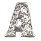 Preview: Charm Buchstabe "A" mit Zirkonia