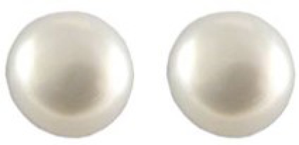 Ohrstecker Perle 6,5 mm
