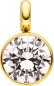 Preview: Anhänger Solitär gold - COINS- und GLAMOUR-Collection