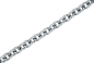 Preview: Glamour - Rundankerarmband 20cm Edelstahl