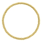 Preview: Kugelarmband  Edelstahl Gelbgold