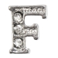 Preview: Charm Buchstabe "F" mit Zirkonia