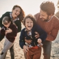 Preview: Kette mit Scheibe - Familiy an Kugelkette Edelstahl