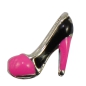 Preview: Charm Highheel schwarz/pink