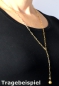 Preview: Kette Cosmopolitan 70cm Edelstahl Gold  