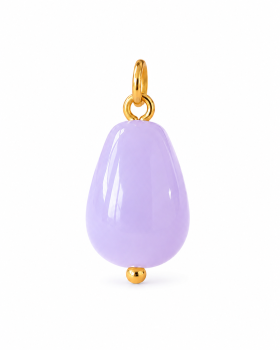Preview: Tropfen-Anhänger – farbenfroher Charm für deine Kette Gold