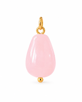 Preview: Tropfen-Anhänger – farbenfroher Charm für deine Kette Gold
