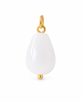 Tropfen-Anhänger – farbenfroher Charm für deine Kette Gold