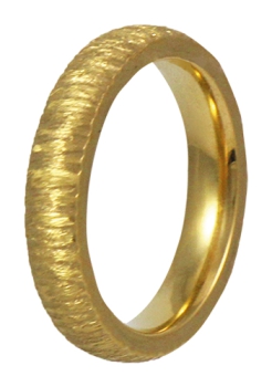 Steckring innen 4 mm Stahl crag goldfarben - - Nur solange der Vorrat reicht!