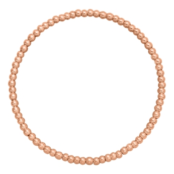 Kugelarmband  Edelstahl Rosé