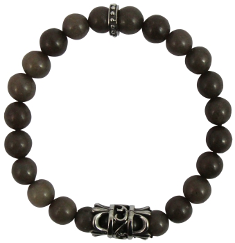 Armband grauer Quarz Ornament Herren