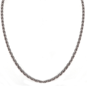 Kette Twist Edelstahl 80cm
