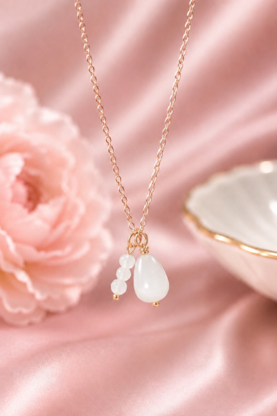 Tropfen-Anhänger – farbenfroher Charm für deine Kette