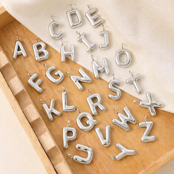 Buchstaben Edelstahl groß