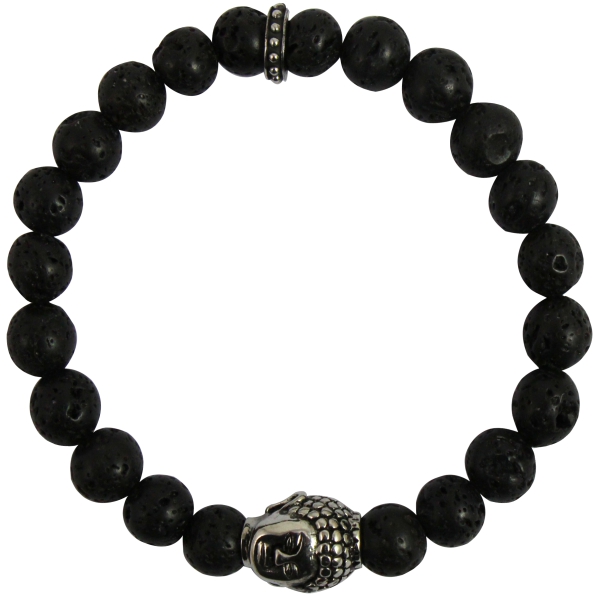 Armband Lava Buddha Herren