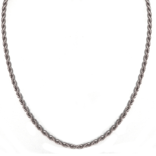Kette Twist Edelstahl 80cm