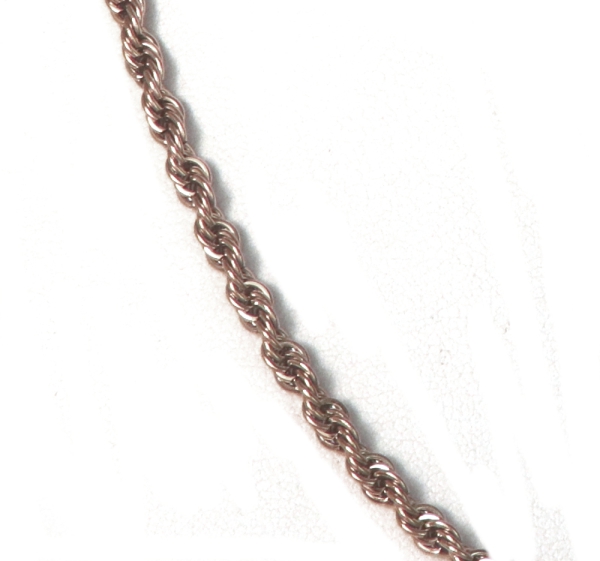 Kette Twist Edelstahl 80cm